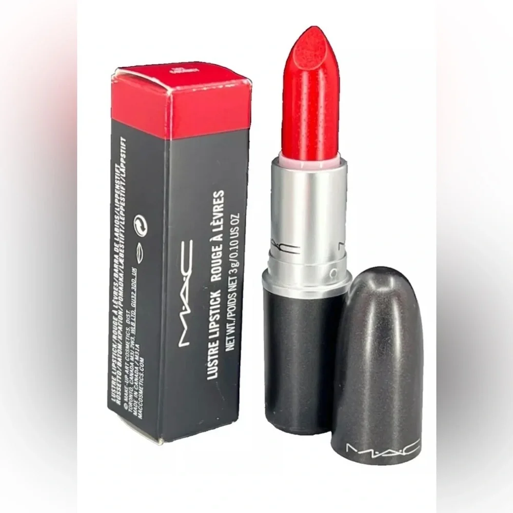 MAC Cosmetics Lustre Lipstick COCKNEY 502, New in Box.‎